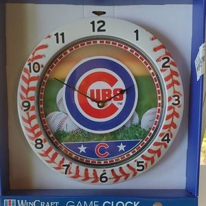 Chicago Cubs wall clock